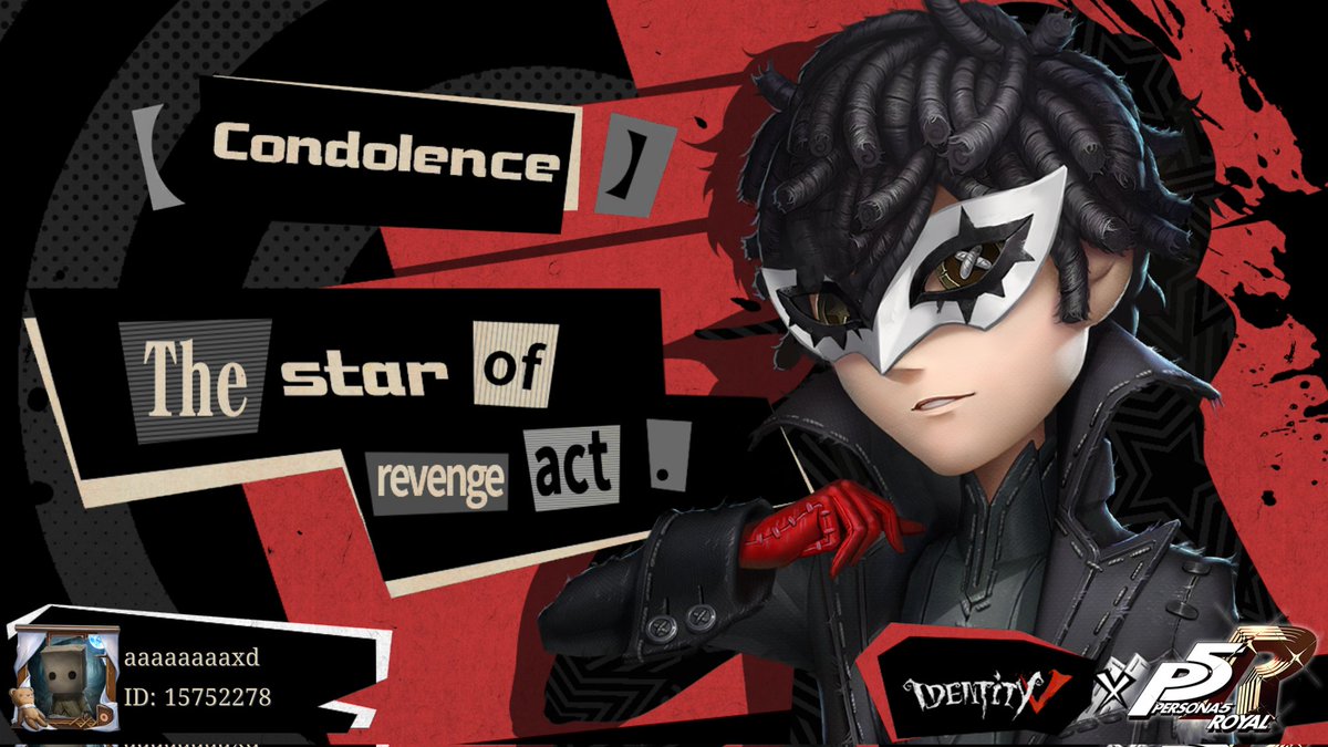 Estoy jugando Identity V. ¿Jugamos una partida?