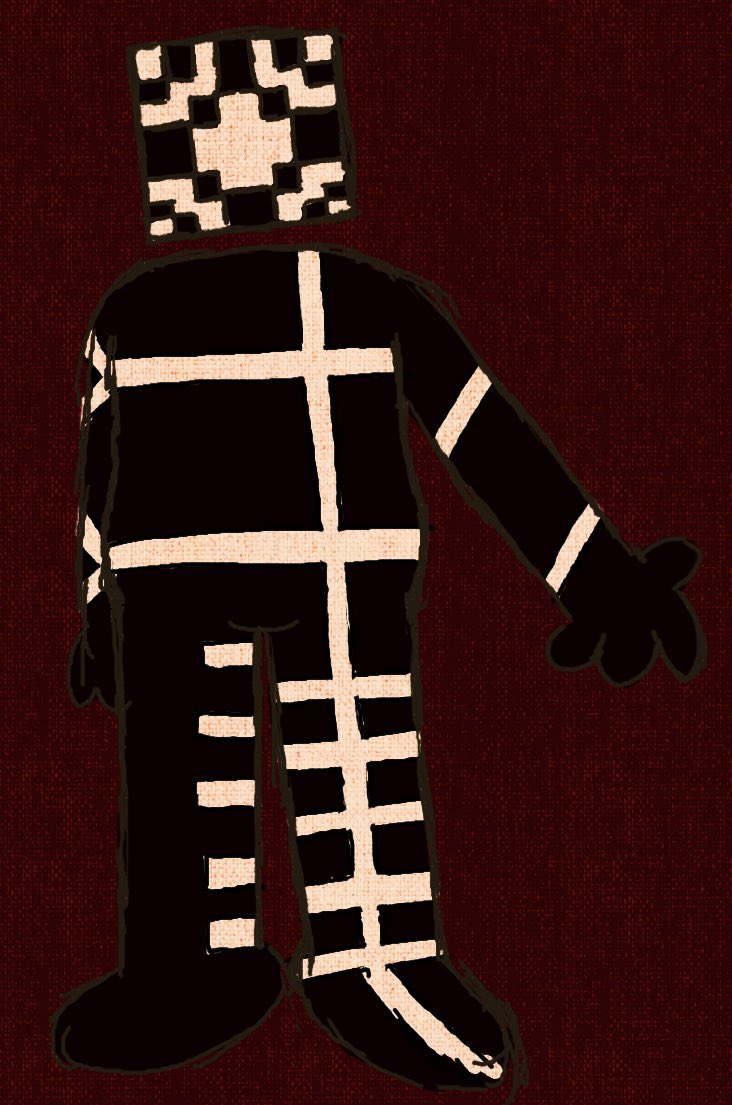 Turrent121's tweet photo. I havent drawn him in forever #tbotv #thebottomofthevoid #mark101 #Minecraft #minecraftarg https://t.co/1hXotIUKNI