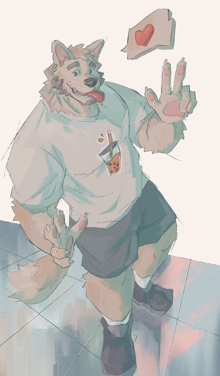 大狗勾
#drawing #digitalart #furry #furryart #illustraion #art #OC