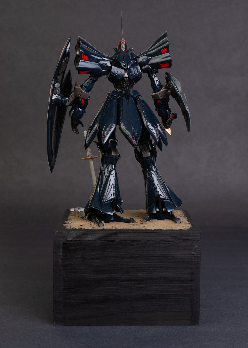 bhop73's tweet photo. Hey guys, finished this up today. Siren F, Vralgo Kentauri version garage kit, 1/100. I 3d sculpted the nameplate, Fillmore logo and the Junchoon sword myself and printed them. 

#fss #fssusa #fss_jp #fivestarstories #sirenf https://t.co/D6d6HKOJZ3