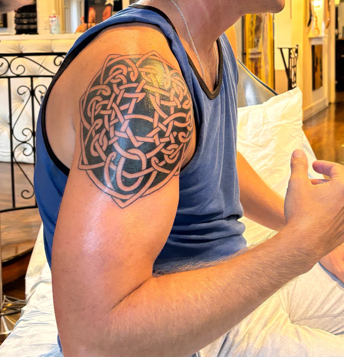 As a father of 4 that all share the same initials it was easy to settle on a concept.