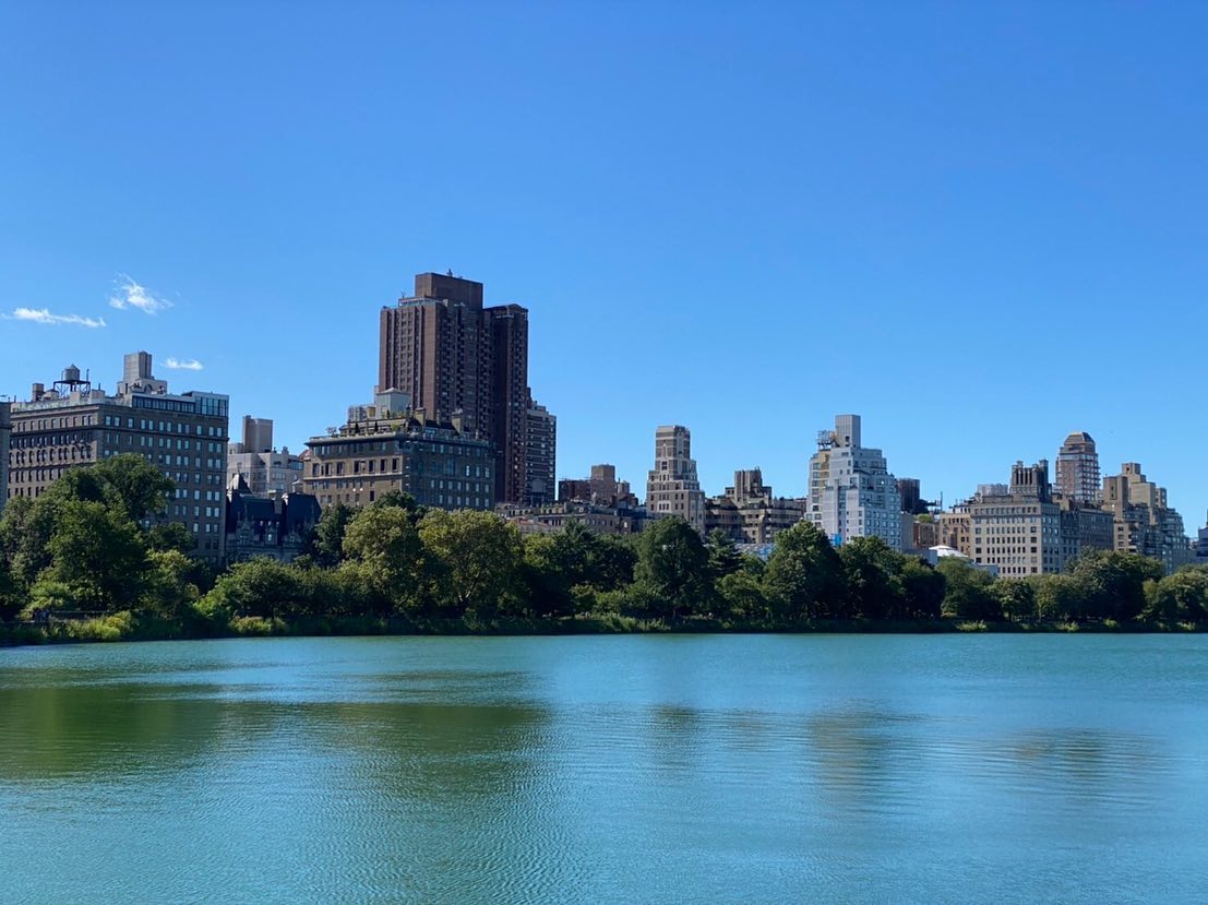 fruites's tweet photo. 朝ラン in セントラルパーク🏃‍♀️
公園内のJacqueline Kennedy Onassis Reservoirの周りを一周。
今朝は比較的涼しくて気持ちよく走れました🌿✨ https://t.co/2Sdw6vFIH0