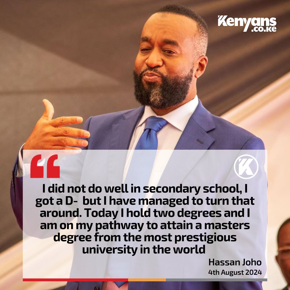 AlinurMohamed_'s tweet photo. Give Ali Hassan Joho the job. He is a Kenyan like us. Whether he got whatever he got in high school, we shouldn't care. https://t.co/mxPI5g0N14