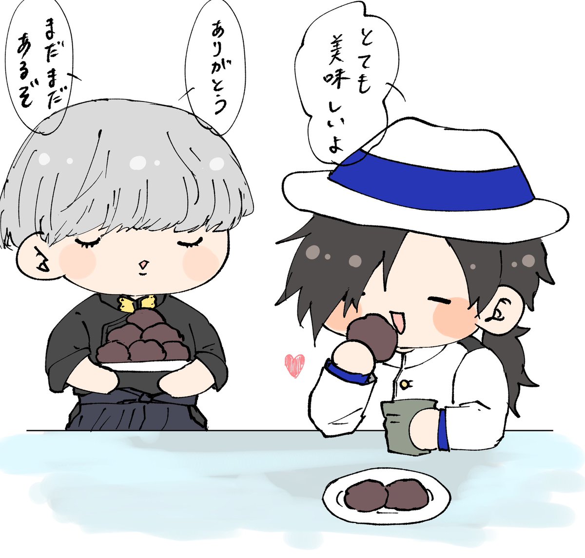 綱さんと龍馬さん 