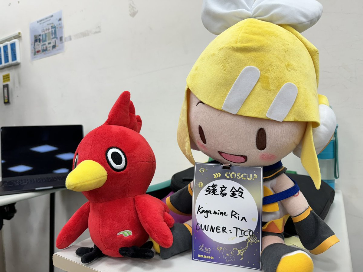 tico88612's tweet photo. Codepecker & Kagamine Rin
#KCD #KCDTaipei #KCDTaipei2024
#COSCUP #COSCUP2024 https://t.co/OayFqW83ro