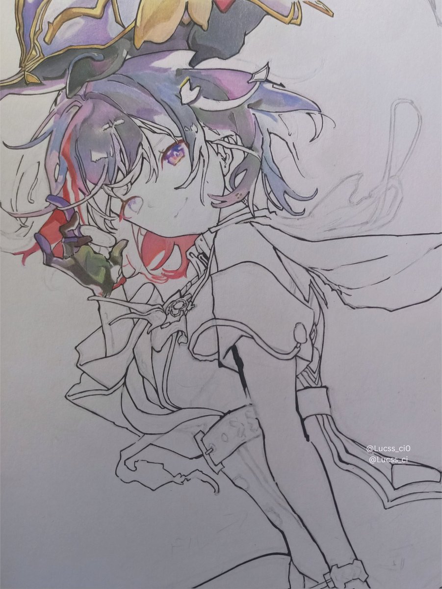 lucss_ci's tweet photo. Topaz Pt. 2 (Drawing progress)
#HonkaiStarRail #崩壊スターレイル #崩坏星穹铁道 #Topaz https://t.co/UdQg4lZgi0