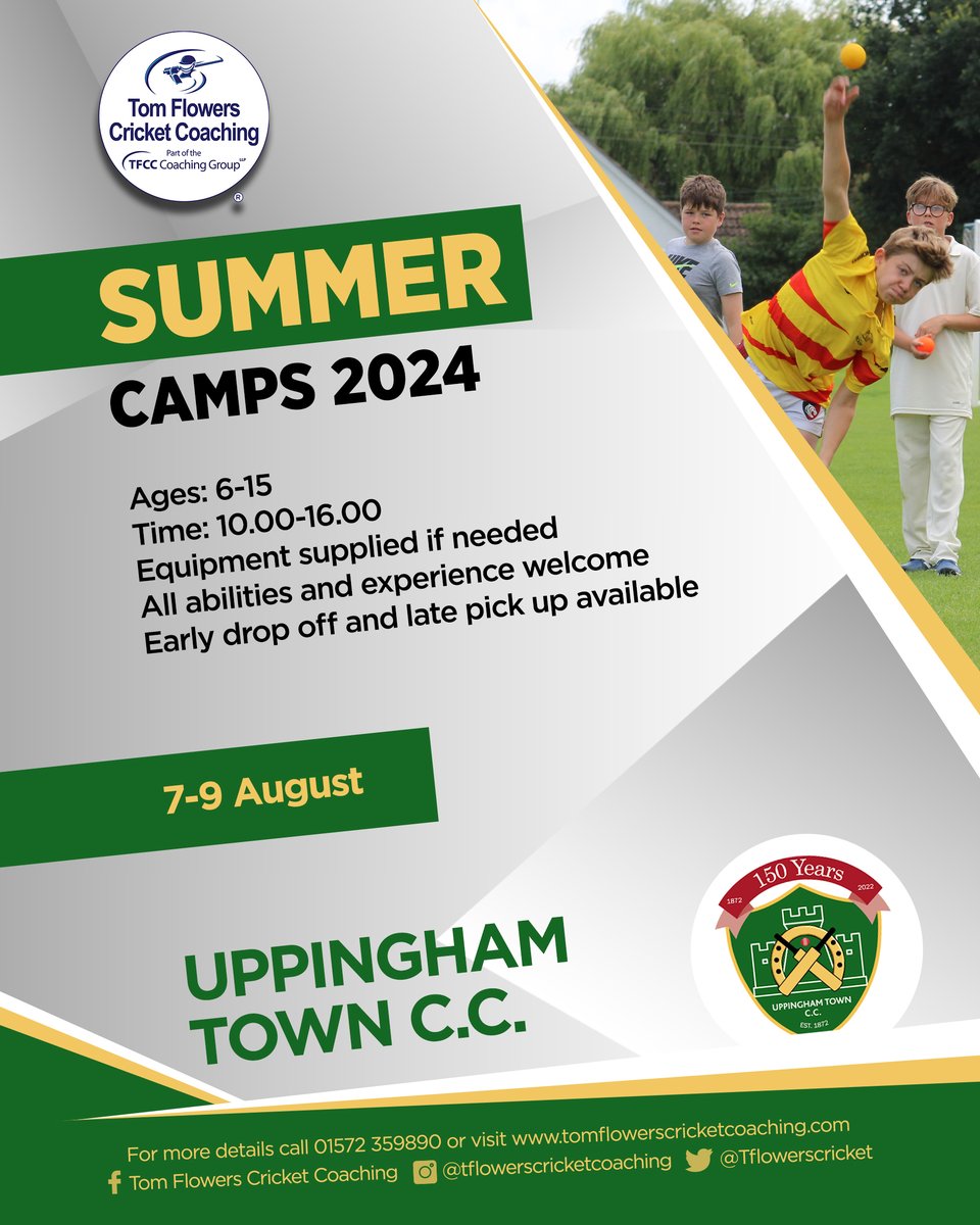 Tom Flowers Cricket Coaching (TFCC) tweet media