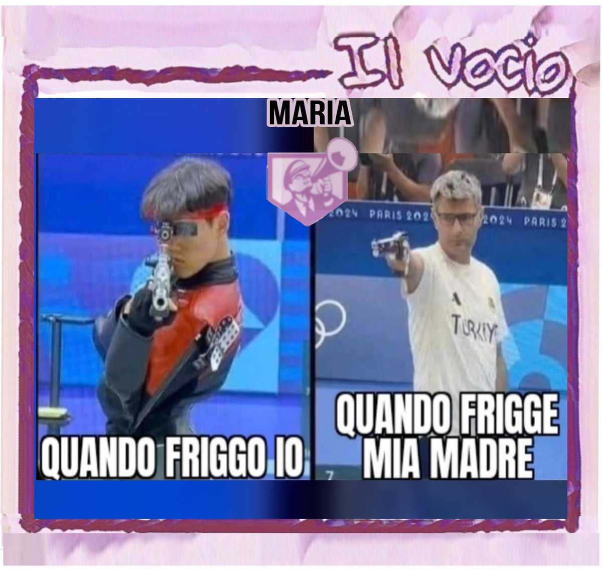 ilvocio's tweet photo. Maria @MariaServidio2 #4agosto #ilvocio #Paris2024 #YusufDikec #Turco #tiroasegno #precisione #capacità #madre https://t.co/LL5q4SLw3I