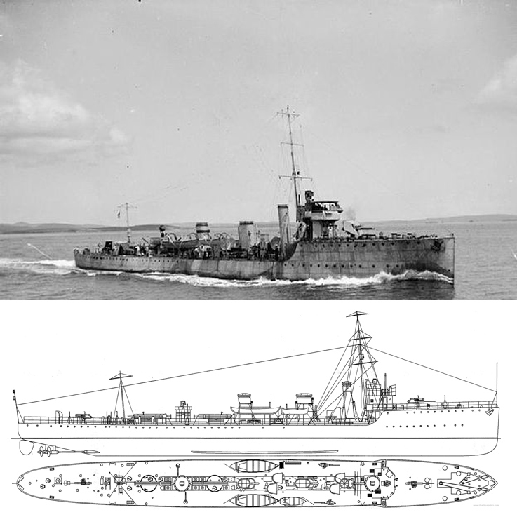 NavalEncyclope1's tweet image. The Acorn class destroyers (H class from 1913) were born from the 1909-10 Programme, reverting to fuel oil, same speed, on a standard Admiralty design for the first time... naval-encyclopedia.com/ww1/uk/acorn-c… #ww1 #destroyers #acornclass #steamturbine #homefleet #scapaflow #grandfleet