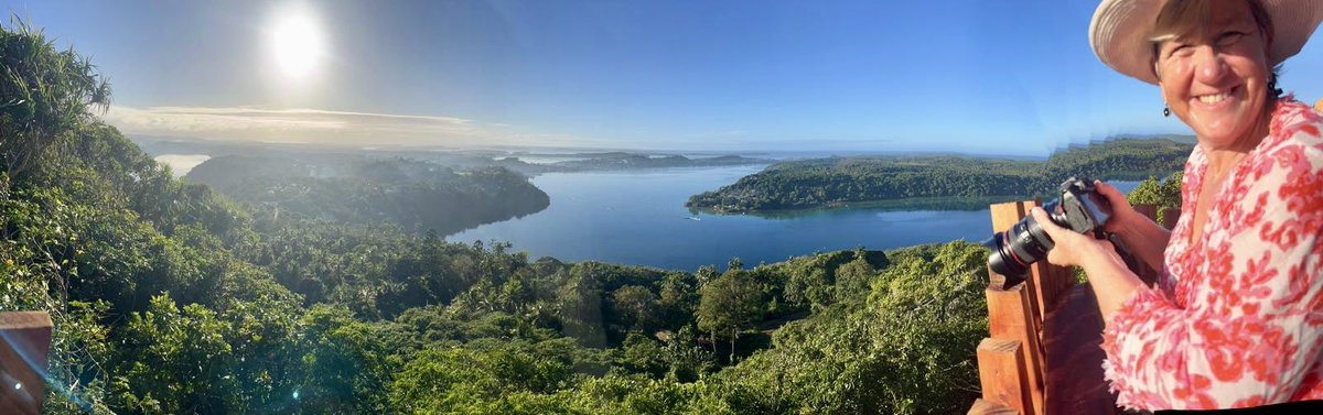 Photographiatrix Marty Kendall prepares to shoot her own impressions from Mt Talau… #ossTonga #Tonga #oceanswimsafaris #Pacific #Swim Images by Martini Farleigh <a href="/OceanSwimSafari/">oceanswimsafaris</a>