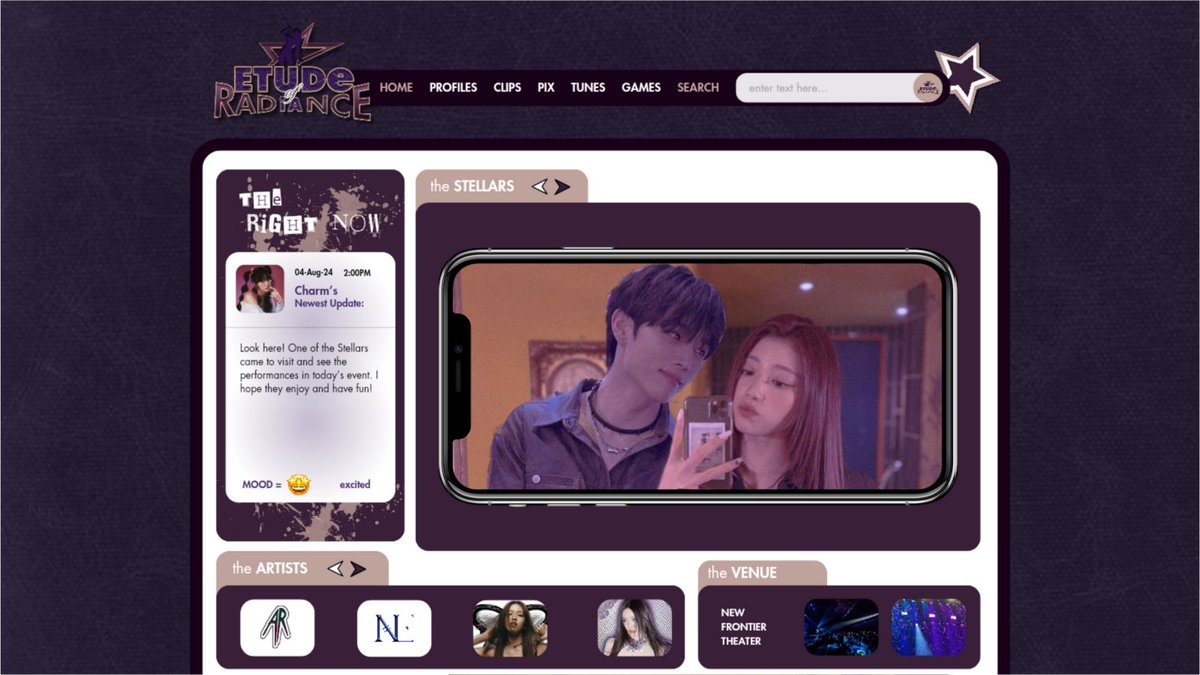 seilog_'s tweet image. ㅤ
︎ ︎

︎ ︎
         ︎ ︎  —— 📲 seilog.⠀⠀⠀  sns update!

              ∵ 08 / 04 / 24 | 15:13 ∵ 
            📍 disabled

       ❝  #EtudeOfRadiance
          #CharmedByMusika
          @charmuile ❞
︎ ︎
︎ ︎

︎ ︎