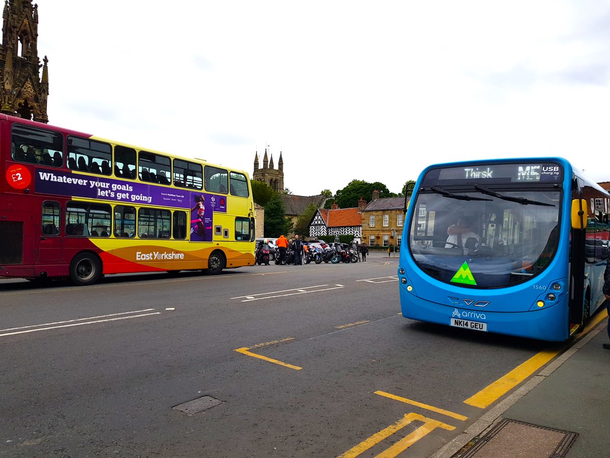 Roadworks at #Thirsk are giving us, and many other road users, big problems. Please be aware that the Moorsbus M5 to #Helmsley may run late as a result.
Sorry!