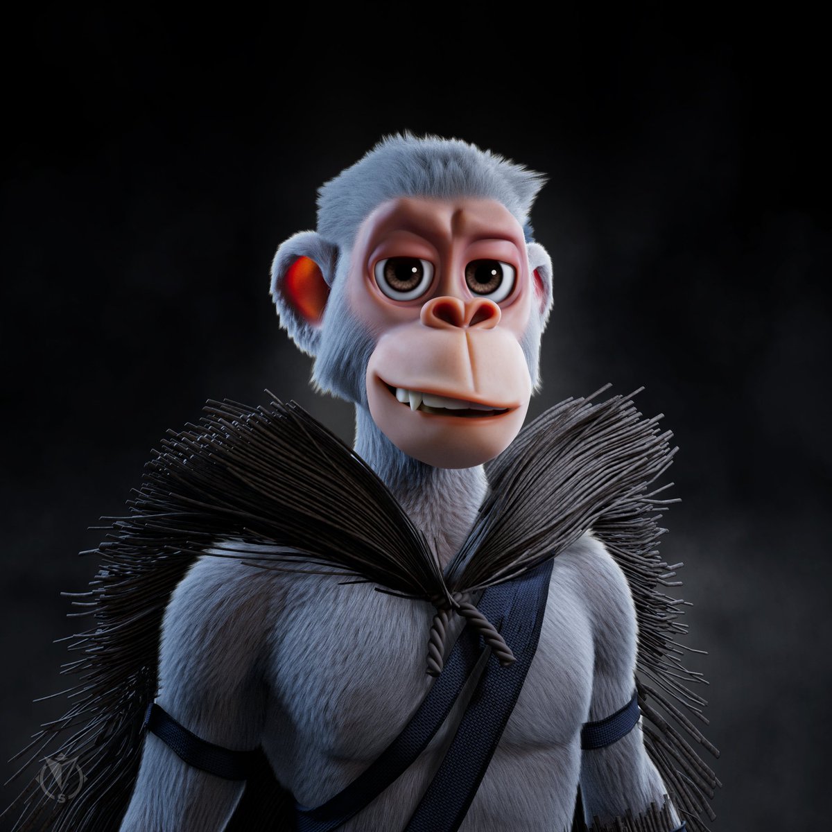 888aped's tweet image. Won another @BullsApesProj Ape 🙌🎉 just from entering free raffles in Discord, and hodling! The raffles use $PROPANE to enter. 
Then used #TheConfigurator to create a unique ape! What other projects out there can do this? 👀
Shout-out to @TheDonofTigers for your help 🫡