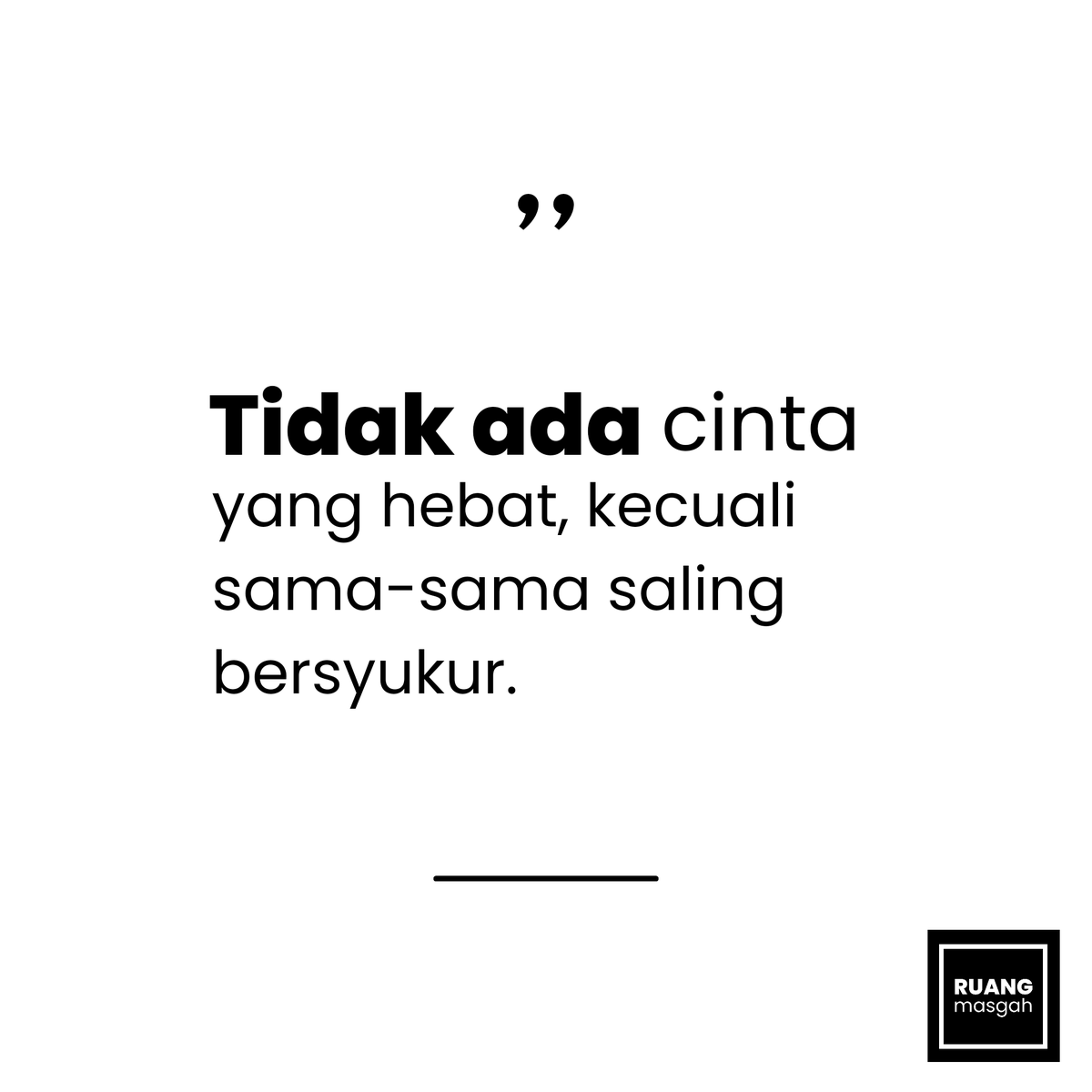 masgah_'s tweet photo. kuncinya sama-sama saling bersyukur. https://t.co/m5DDbOep5v