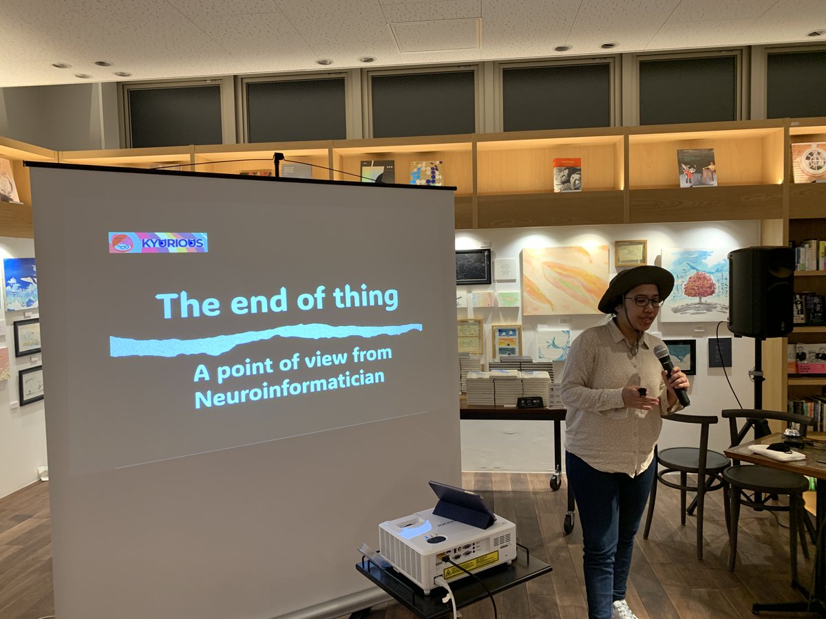 nnkyushu's tweet photo. Thank you all for coming to Nerd Nite Kyushu #15! Thank you to KYURIOUS for the collaboration and Tsutaya for letting us use the art lounge. See you all at the next Nerd Nite!
#nnk #nerdnite #nerdnitekyushu #オタクの夕べ　＃ナードナイト　＃ナードナイト九州 https://t.co/U8RxMudWMS