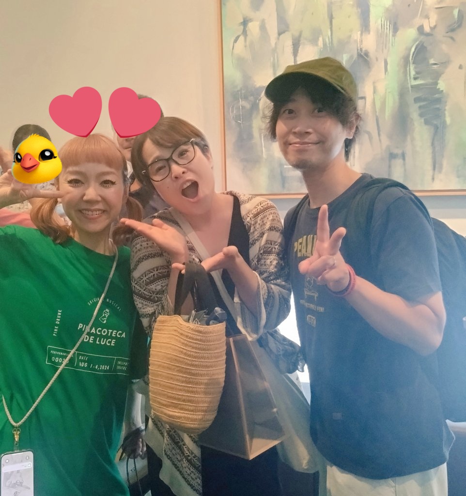 taketinmonomane's tweet photo. ちょんちょんミュージカル行ってきたよぉ♥♥
うわーん🥹♥!あの曲を全部作るって半端ない(　；∀；)考えられない（笑）！
脚本、演出、演者さま
みんな居ないと成り立たないの結晶🥹
えらいことー(TT)

おつかれさまぁ🥹♥

店長にも会えた😹！ｲｴｲ！
#ピンドラ
@mica_tyontyon 
@Nerima_FAMILY https://t.co/wAUgKxCNNV