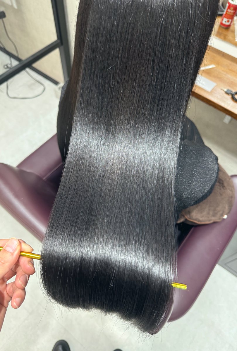 rinrinwinter's tweet image. 髪質改善すごかった‼︎‼︎