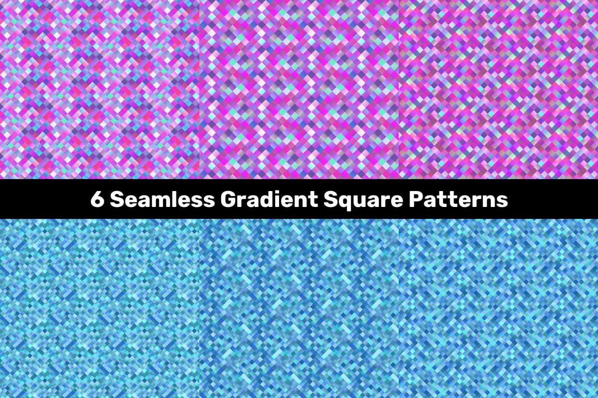DavidZydd's tweet image. 6 Seamless Gradient Square Patterns creativefabrica.com/product/6-seam…  #gradient #repetitive #colorfuldesign #abstractgeometricbackground #VectorPatterns #AbstractBackgrounds #DavidZydd #PremiumVectorBackground #CheapVectorBackground #pattern #CheapVectorPattern