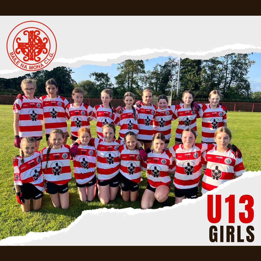 MoortownGAC's tweet photo. 🔴⚪️ Our U-13 Girls traveled to @KWTGAC yesterday to take part in the Noel Tracey Memorial Tournament - the girls played some great football and were delighted to be participating!
Thank you to Kildress for hosting us! 🔴⚪️
#MiniMals https://t.co/FquGJGITT4