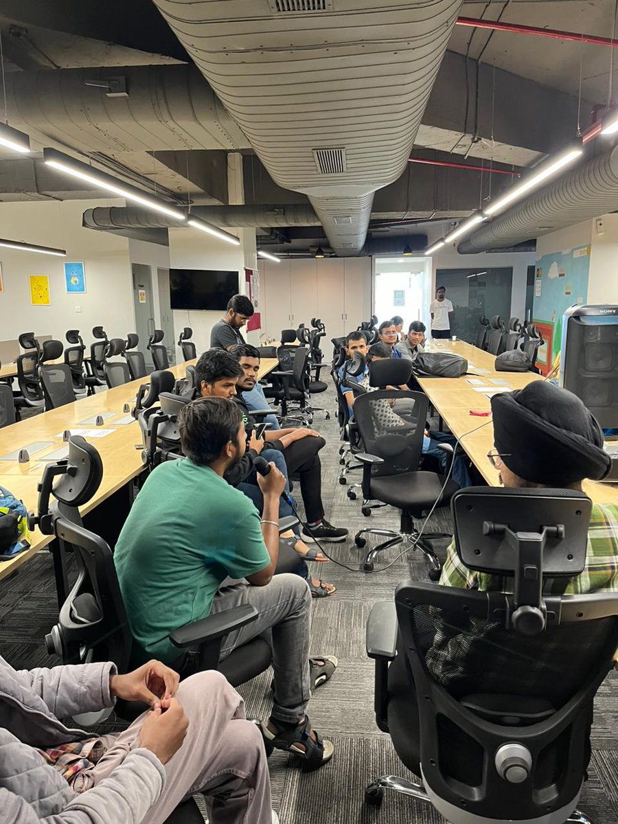 iamharshk01's tweet photo. Had a fantastic time at the Tech Alchemy meetup organized by @0xRabble and @pune_dao! Learned about Telegram mini apps from MAha and delved into the world of Web3. A great experience exploring innovative tech!
@TechAlchemy @HAPPYS1NGH @ChaalPritam @0xRabbleDevs https://t.co/dTksCrMpgC