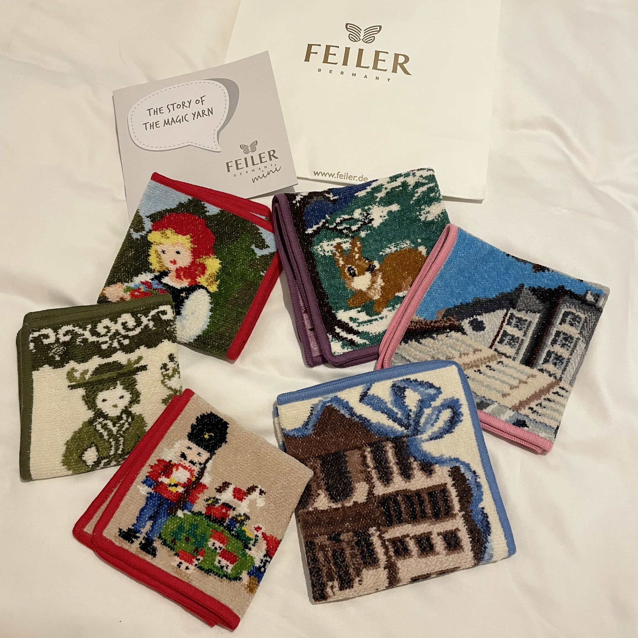 フェイラー限定品 ドイツ ノイシュバンシュタイン FEILER ハンドタオル