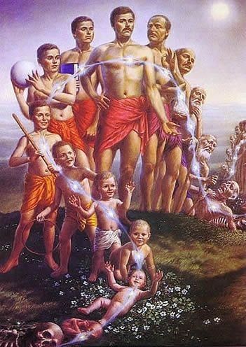 KrishnaDharma's tweet photo. Thinking we are different is nothing but ignorance. The body is just a temporary dress for the eternal self. https://t.co/CvDv0IaReY