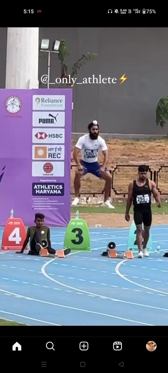 PineShades's tweet photo. 100 m sprinter  warmup jump 🔥 https://t.co/r34XSbHEoW