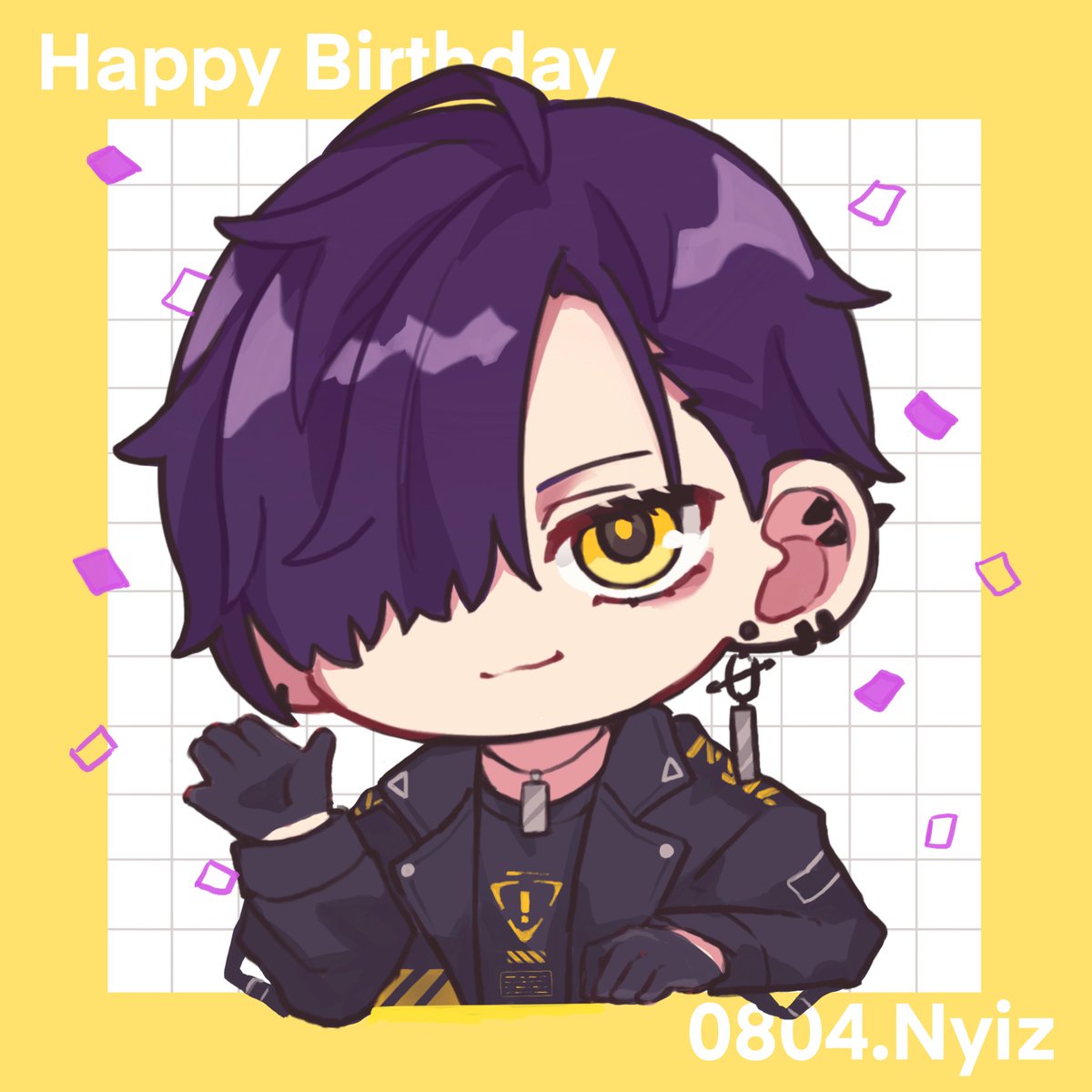 お誕生日おめでとうございます.*･ﾟ

#NyizBirthday2024 #NyizArt