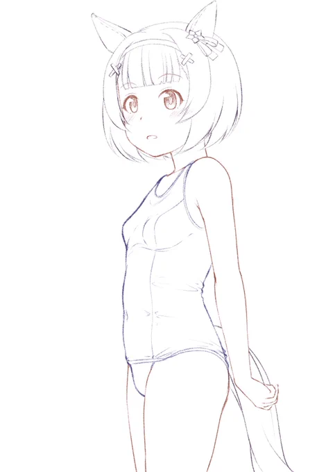 スク水フラワー 