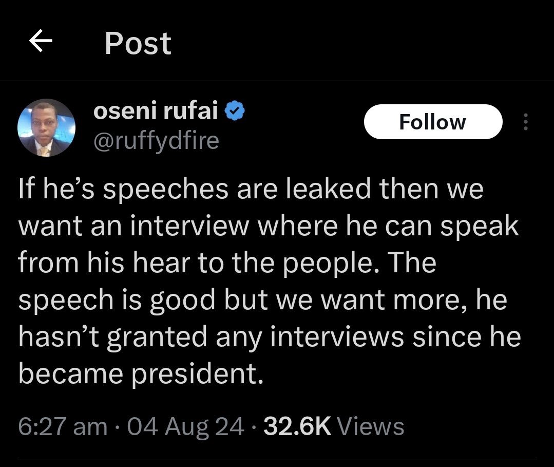 onlydotcom's tweet photo. Presidential speech is usually sent to journalists and media houses before it is delivered which is common practice so why are obidiots shouting leaked speech?
See their journalist - Rufai’s handwriting 👇👇👇 na there una go know say these people no be who to dey argue with https://t.co/hBhpcYdTDt