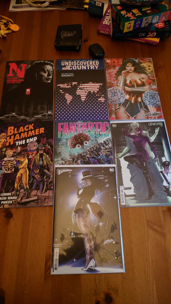 amelsvoort_theo's tweet image. Went shopping in Antwerp yesterday.
Adding some more to the already daunting To Read Pile....😬😊😃😃