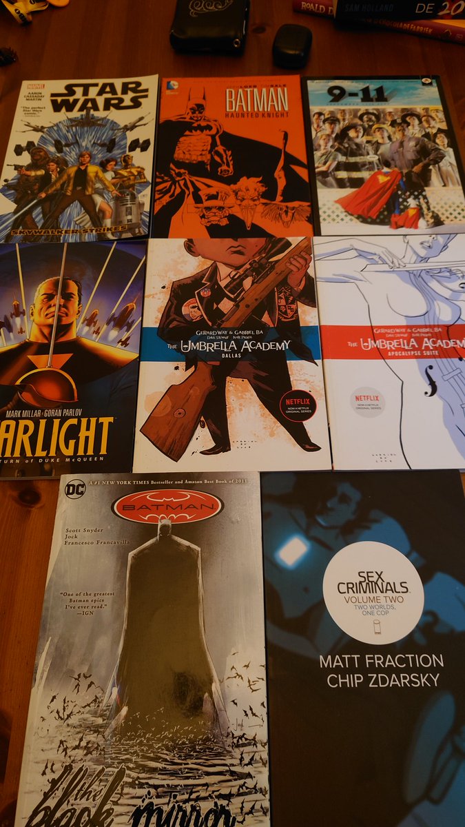 amelsvoort_theo's tweet image. Went shopping in Antwerp yesterday.
Adding some more to the already daunting To Read Pile....😬😊😃😃