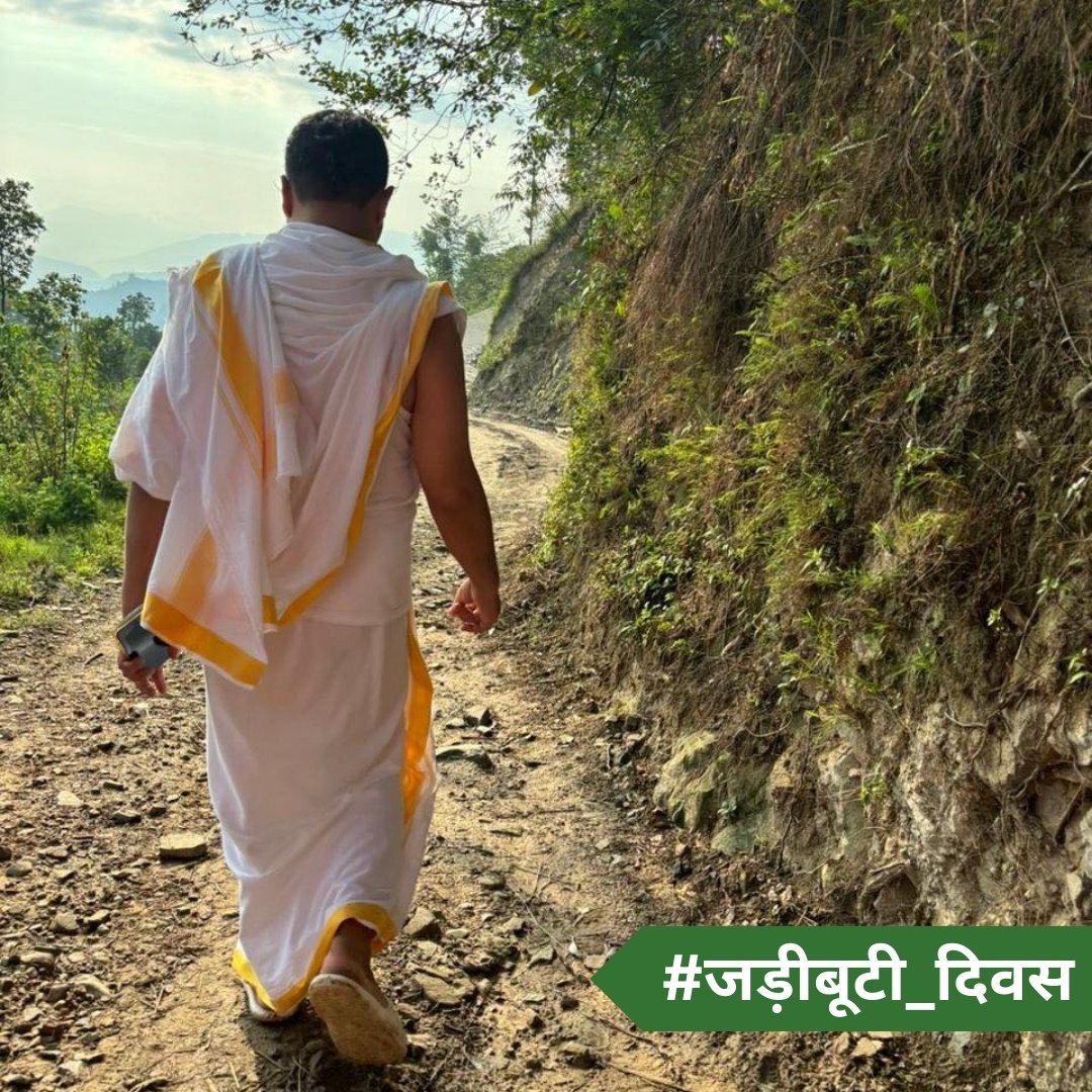 आयुर्वेदशिरोमणि <a href="/Ach_Balkrishna/">Acharya Balkrishna</a>'s dedication to social welfare has made a significant impact! His initiatives have improved lives and communities. #जड़ीबूटी_दिवस