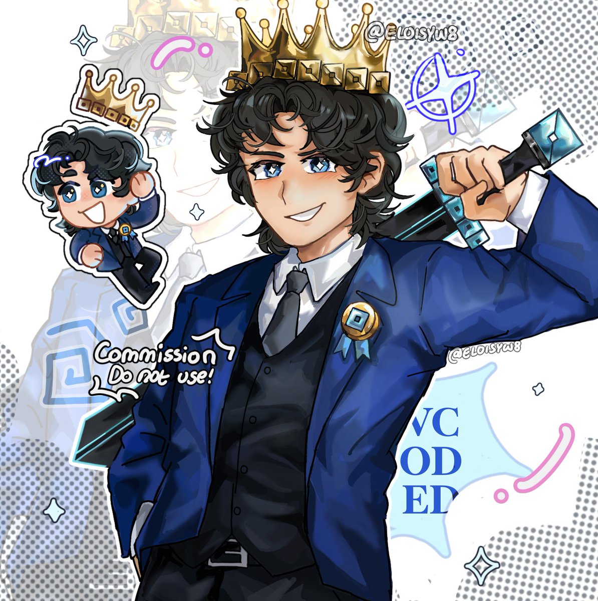 astery99's tweet image. 🧊 •┆︎Commission for @VcodedDev!
Thank you for buying!
#robloxart #robloxcommission #robloxartist #robux