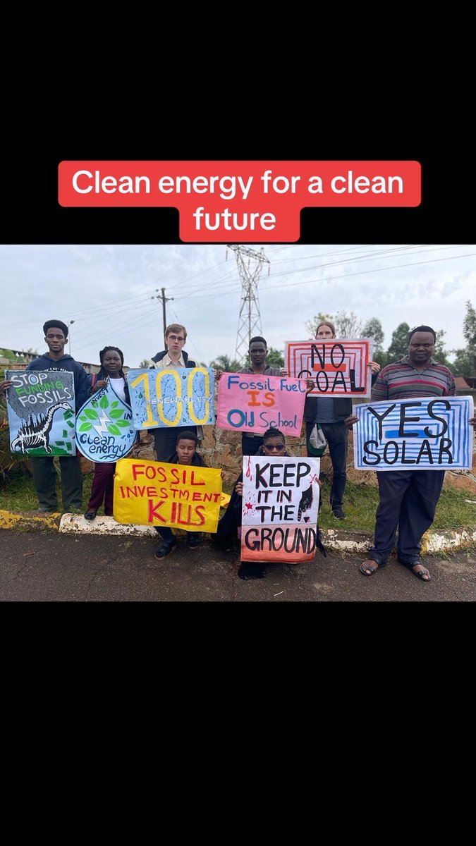 Invest in clean energy for a clean future.
#climatejustice