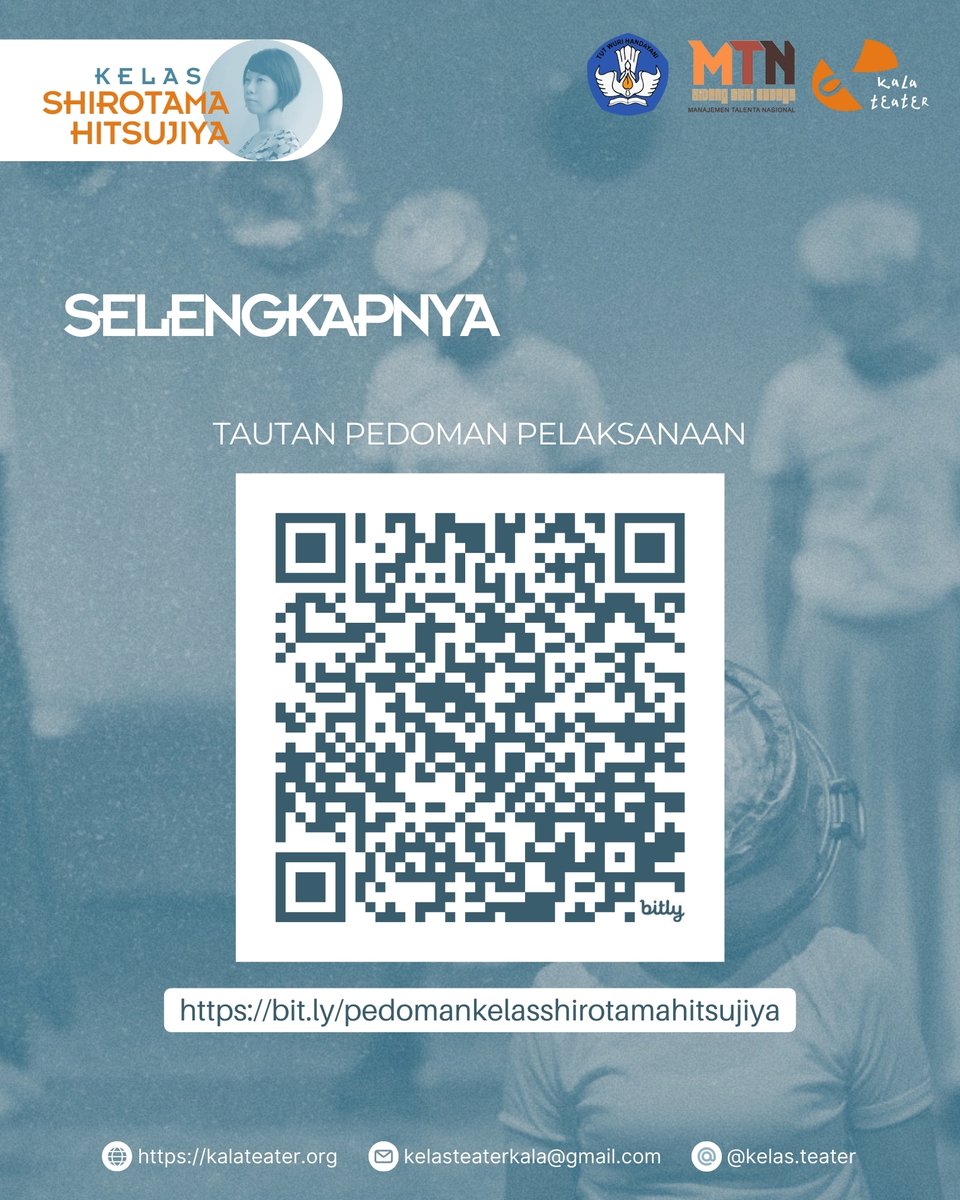 kalateater's tweet photo. Kelas Shirotama Hitsujiya merupakan ruang berbagi pendekatan penciptaan teater dan pertukaran pengetahuan antara sutradara teater Indonesia dan sutradara teater Jepang. https://t.co/mKHcu7vkSY