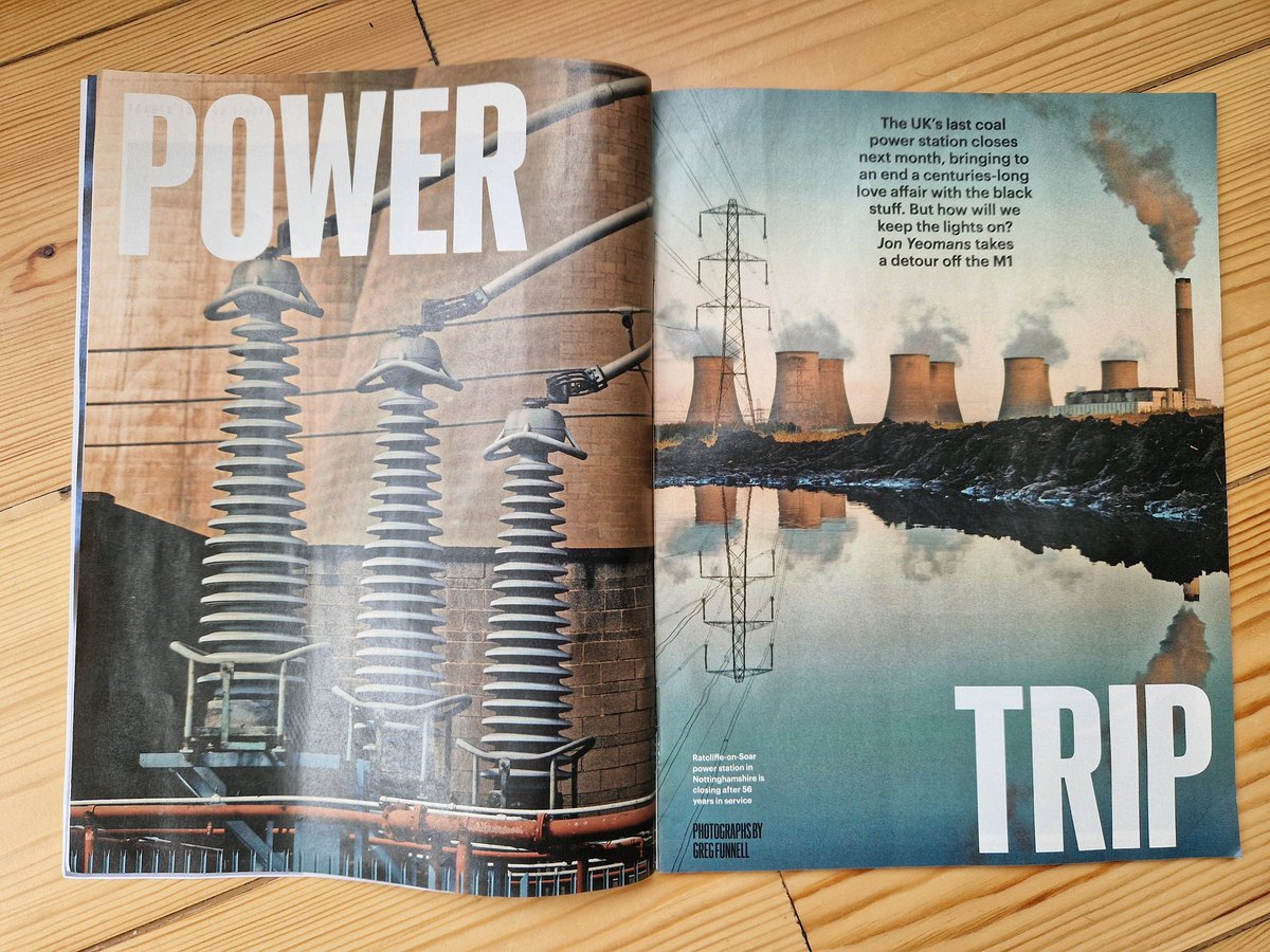 Life inside Britain's last coal power plant. My Sunday Times Magazine debut. With fabulous pictures. Read it here: thetimes.com/article/8ce8ab…