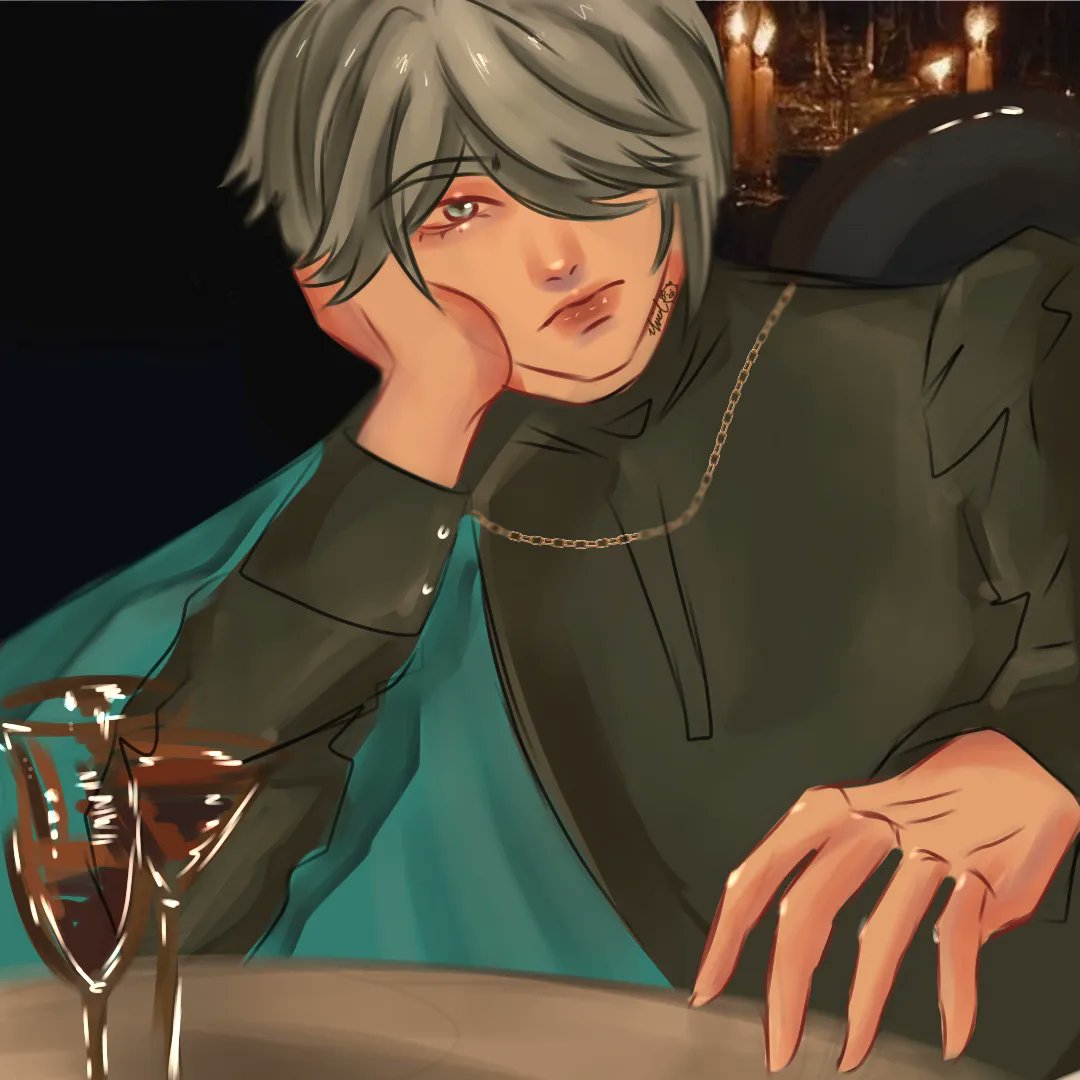 Late dinner
.
.
#rkgk #ArtistOnTwitter #artmoots #art #digitalart #commisionsopen #CommissionedArt #genshinimpactart #Alhaitham