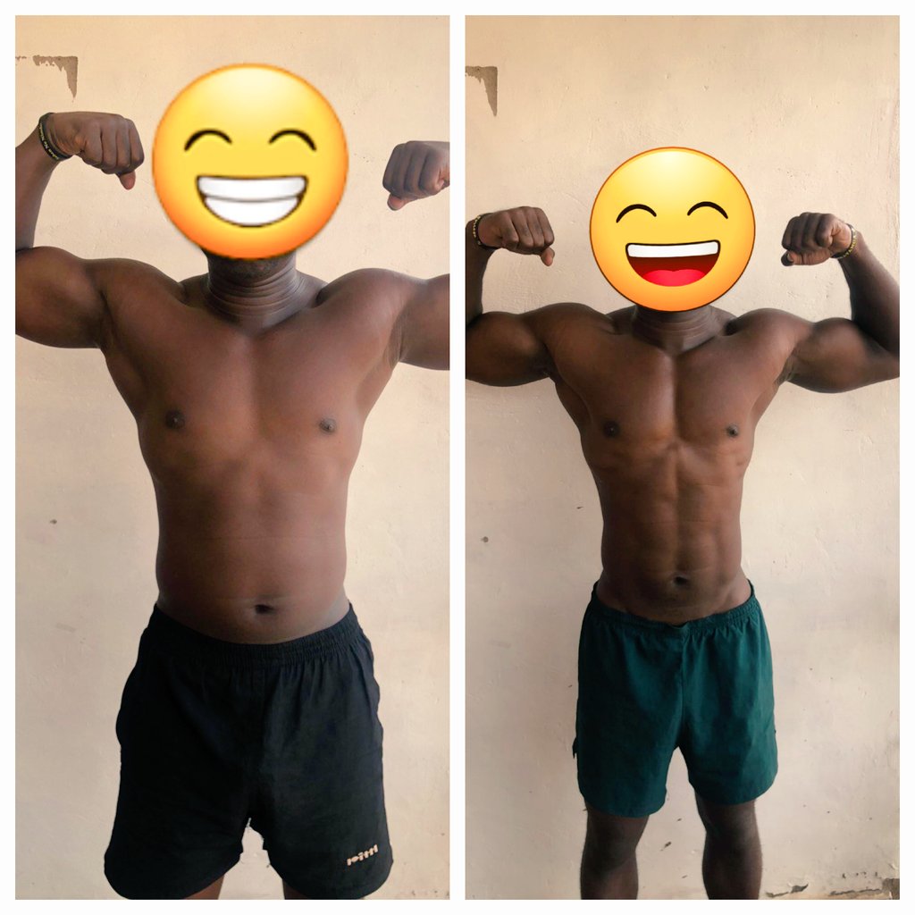MatthijsCoach's tweet photo. My client shows that getting visible abs within 90 days is possible.

Impressive work. https://t.co/A8utYDxTpL