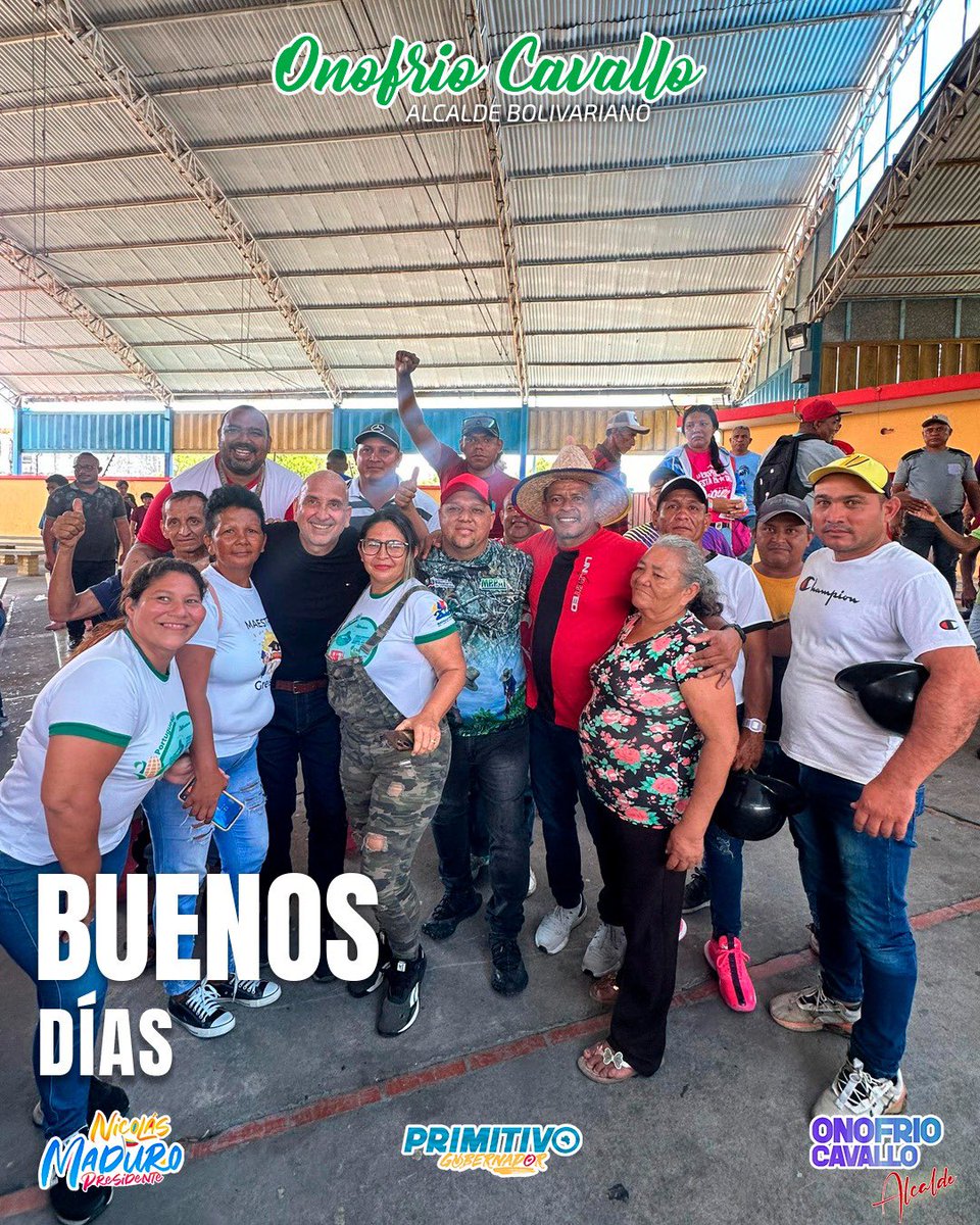 ¡Buenos días!

Tengamos hoy domingo un día de reflexión, unión y compartir en familia.

Los valores familiares son el pilar que forman un entorno de amor, respeto y cariño para compartir.

¡Feliz domingo en familia!

#VenezuelaPazYJusticia
#VenezuelaNuestraPortuguesa