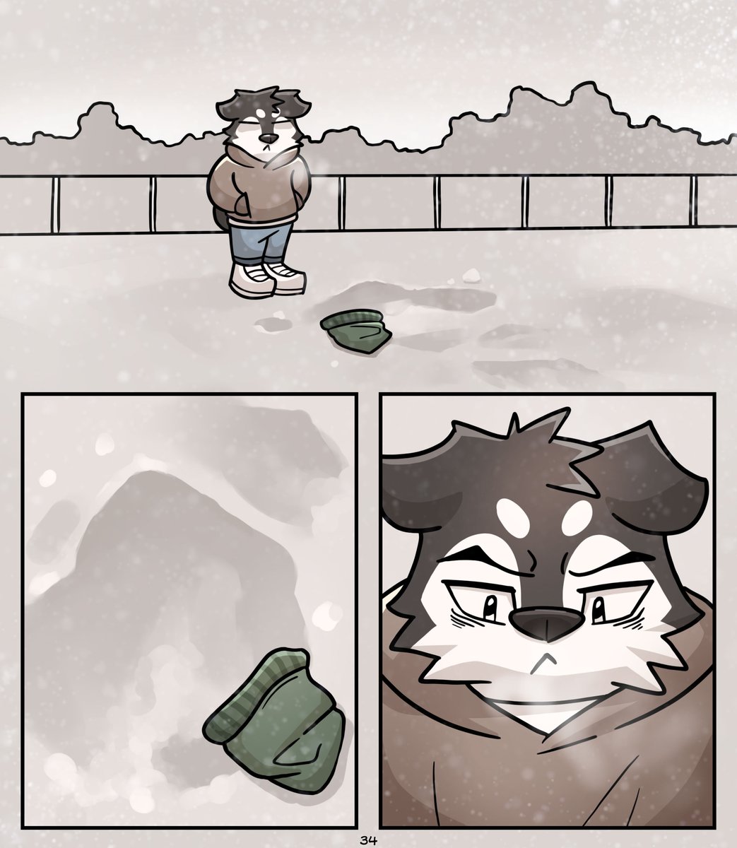 🔵WINTER BLUE🔵
✨PAGE 34✨
☃️⁉️ 