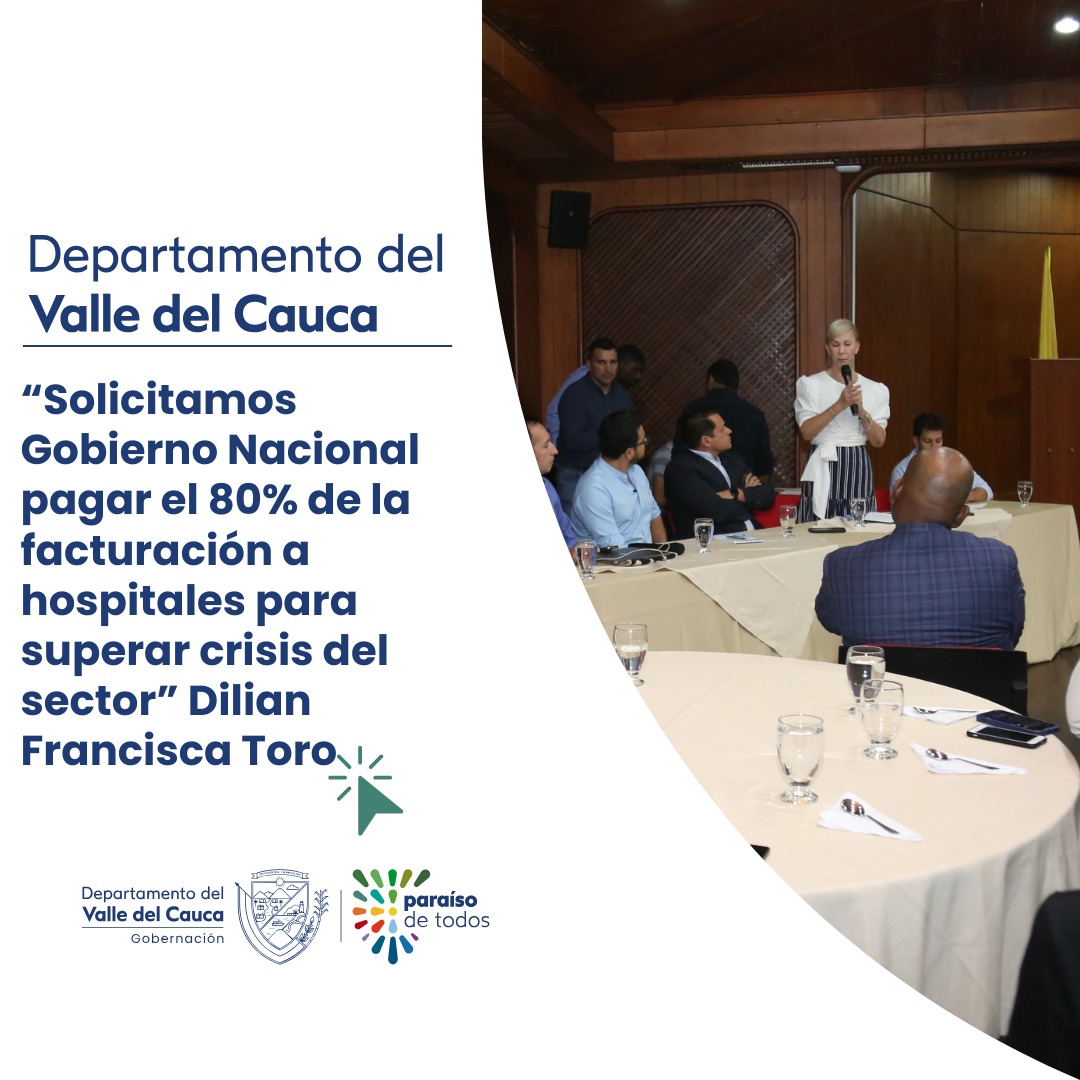 GobValle's tweet photo. ¡Que los vallecaucanos cuenten con un servicio de salud con calidad y oportunidad es nuestro propósito!

Esta es la propuesta de la gobernadora @DilianFrancisca al @SuperSalud para superar la crisis de los hospitales. 🩺➡️
https://t.co/1U68TfrYW3 https://t.co/2H5FcEFNoH