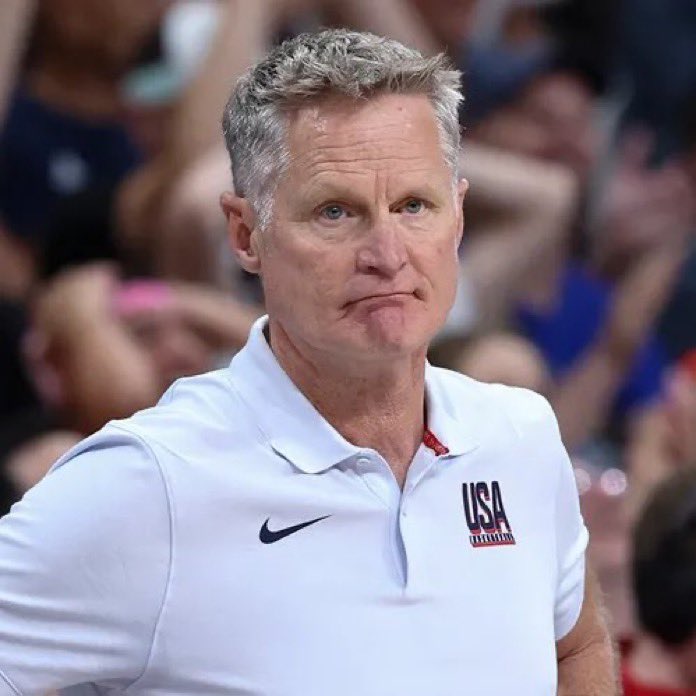 brasilcoast2's tweet photo. Steve Kerr, técnico dos Estados Unidos:

"Nós vimos quase todo mundo, mas não vimos o Brasil, e esse é o nosso foco. 

Eles fizeram 18 cestas de três [17 na verdade] ontem (contra o Japão), e são o melhor time em rebotes ofensivos do torneio, então nós temos que estar prontos." https://t.co/0cZRIoGfeP