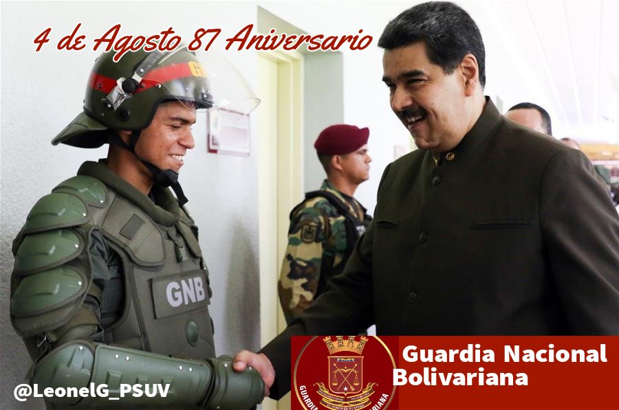 LeonelG_PSUV's tweet photo. Guardia Nacional Bolivariana 
El Honor es su Divisa https://t.co/nYu8SNaHZv
