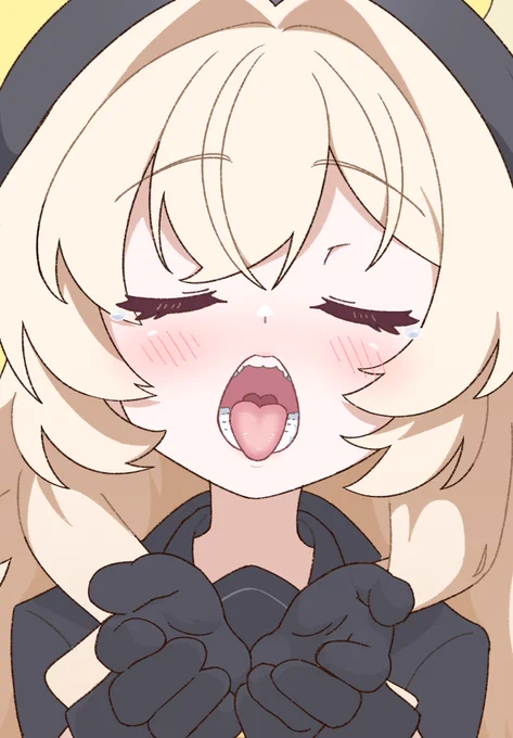 ニヤニヤ教授 おくち 差分 