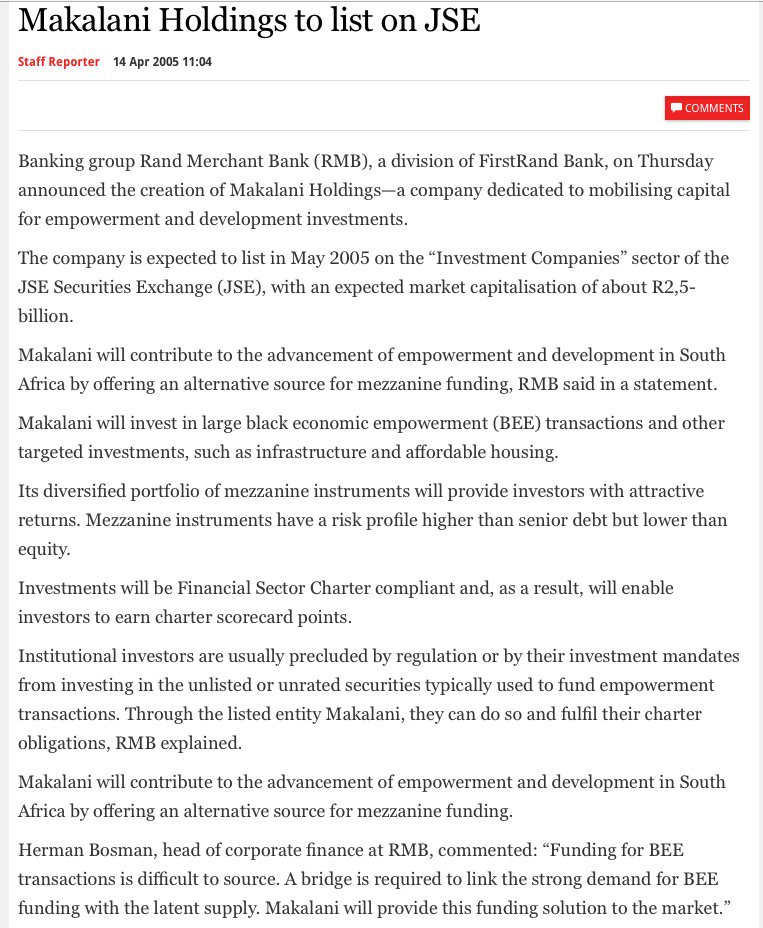 themankhosi's tweet photo. @nomvulamoko_ Johann Rupert CAPTURED
Thabo Mbeki (WDB), Frank Chikane (KTH -Tamela)and our veterans (KTH -Tamela) by giving them R2.5 Billion thru Makalani Holdings.
#WakeUpSA
#Greed
#FightForMiningCharter
#EconomicApartheid
#WMCpuppets
👇👇👇👇 https://t.co/xdRxbx8y9T