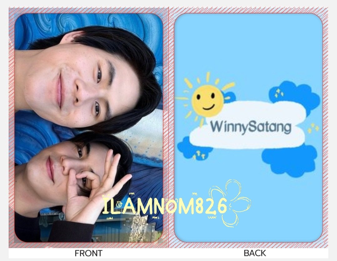 giveaway ; #WeAreForeverFancon

มีทั้งหมด 40 set 
✨️Photo Card
✨️ID Photo
✨️กิ๊ฟติดผม 2 ea.
✨️ลูกอม
✨️Photo Booth 
 #WinnySatang only

📆 : 16 August 2024
📍 : True Icon Hall , 7th Floor , Icon Siam

วันนี้พาโฟโต้การ์ดมาอวดก่อนคับ
