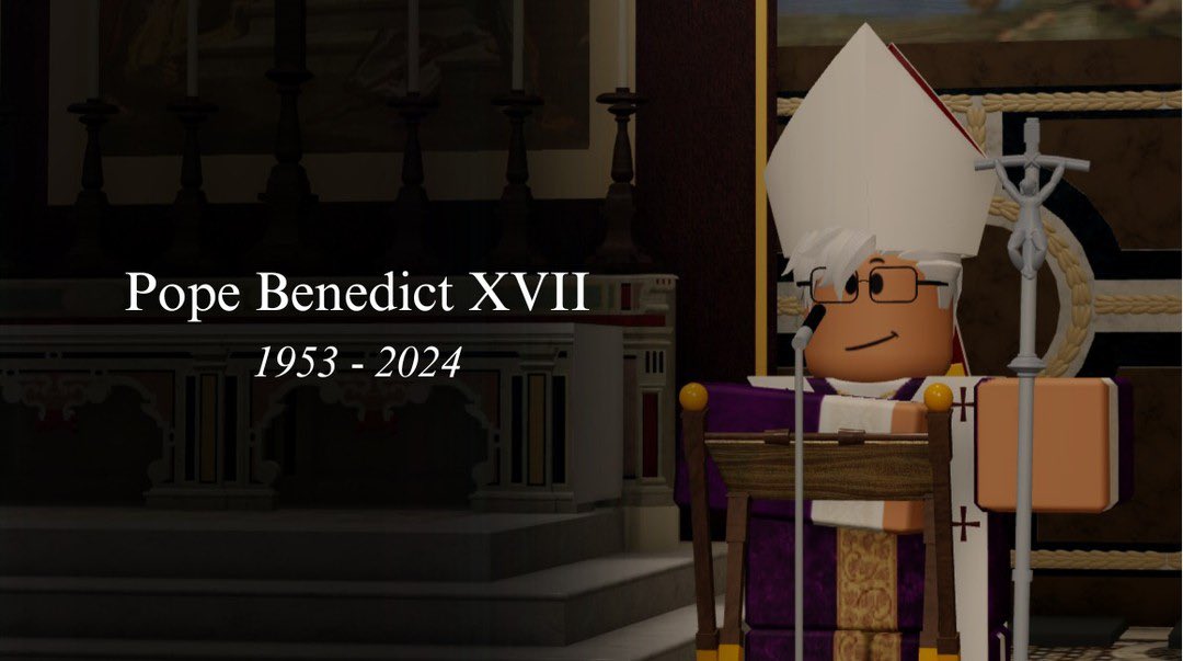 David_Mart18's tweet photo. His Holiness, Pope Benedict XVII passed peacefully away at the age of 72.

He will be always in our hearts and prayers https://t.co/ZvFA5TvMJg