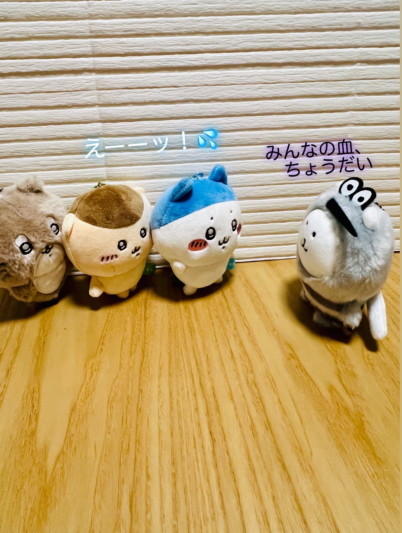 ナガノキャラクターズ 蚊 あざらし他 マスコット ぬいぐるみ