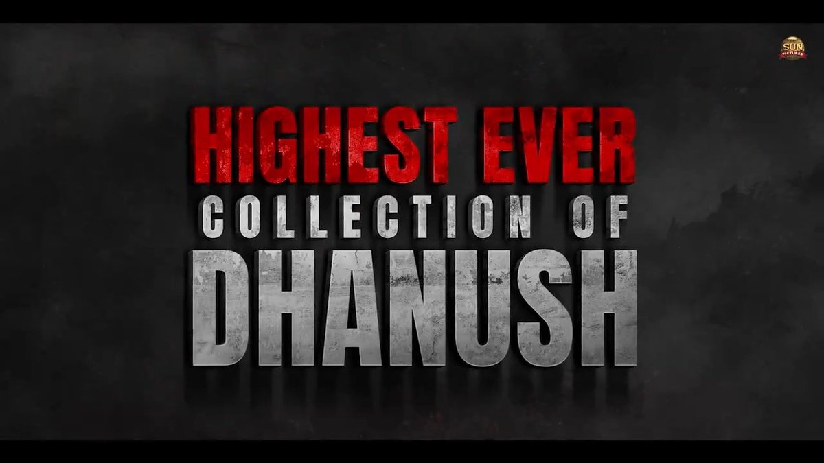 Boxoffice_Boom's tweet photo. It's Official From @sunpictures !!
๐ด Highest Opening Day For Dhanush ๐
๐ด Career Best Collections Of #Dhanush
Crossed D's Vaathi 121Crs ๐คฉ๐คฉ
๐ด Highest Collected Tamil Movie Of 2024 Beating Indian 2 in TAMIL Nadu ๐ฅณ๐ฅณโค๏ธ
#Raayan #Kubera @dhanushkraja #BlockbusterRaayan https://t.co/e2tAb50wdO